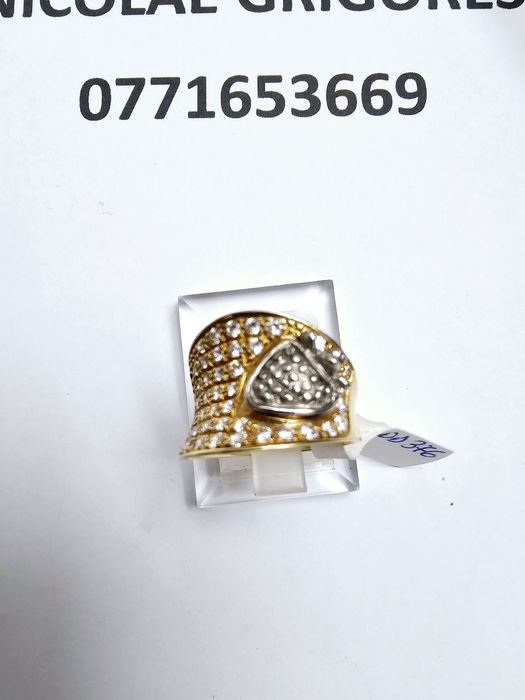 Vand inel dama din aur 14 k 8.53 g cod 376