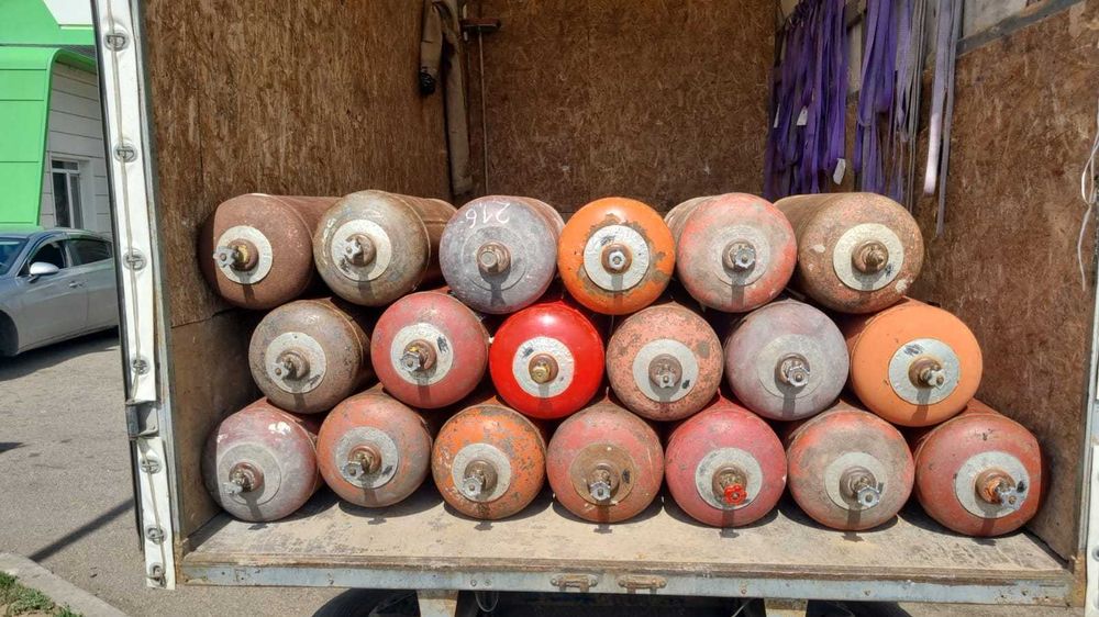 Продам газбаллон 50 л бу