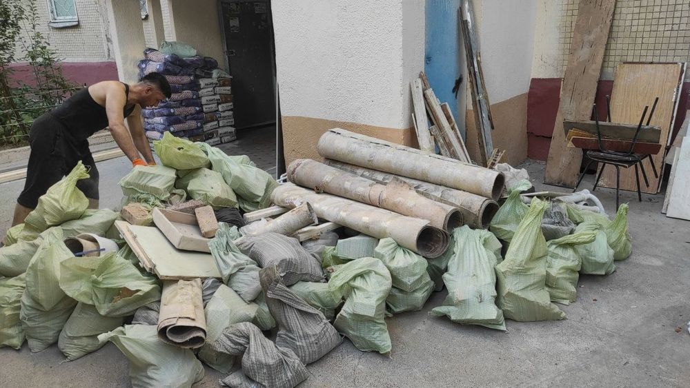 вывоз мусор строй мусир musor olib ketish chiqindilarni tashish