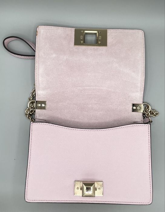 Furla Mimi Mini бледо розова чанта