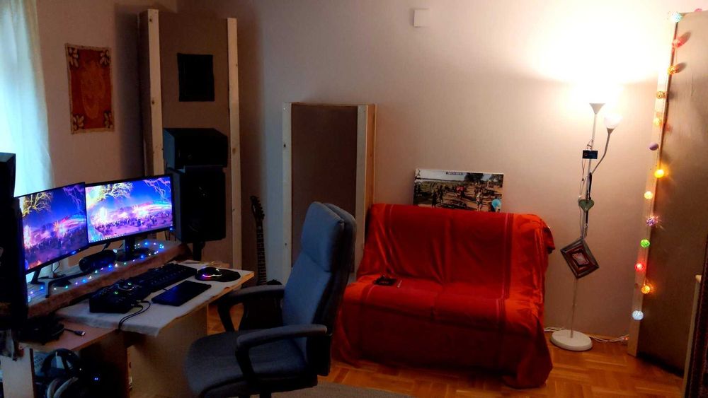 акустичен панел звукопоглъщащо студио