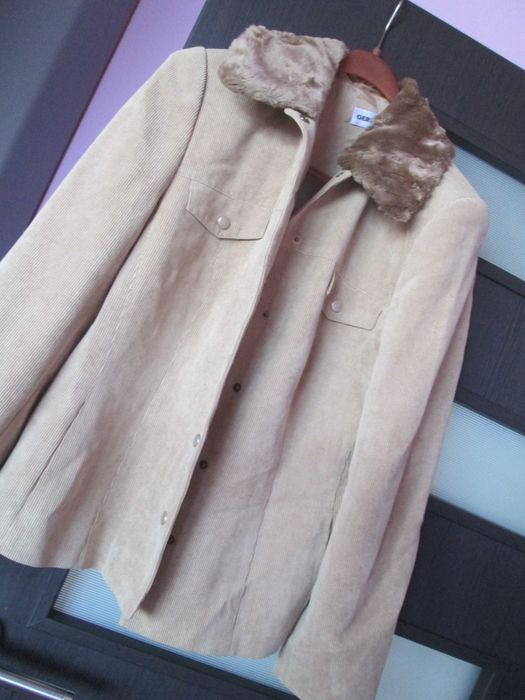 sacou catifea raiata dame 42