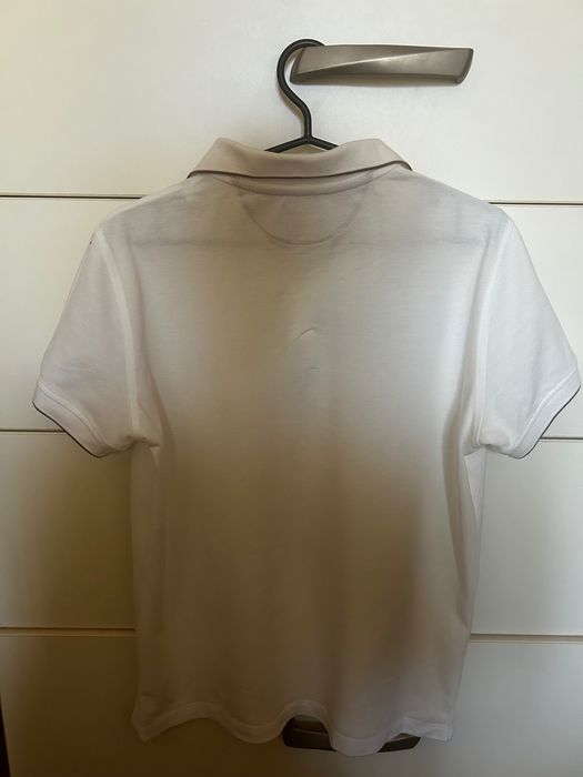 Massimo Dutti S Бяла поло тениска.