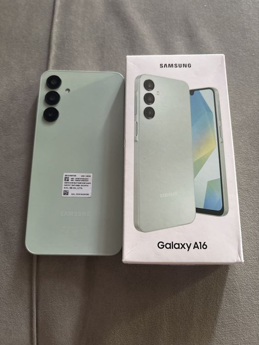 Samsung a 16 зеленого цвета
