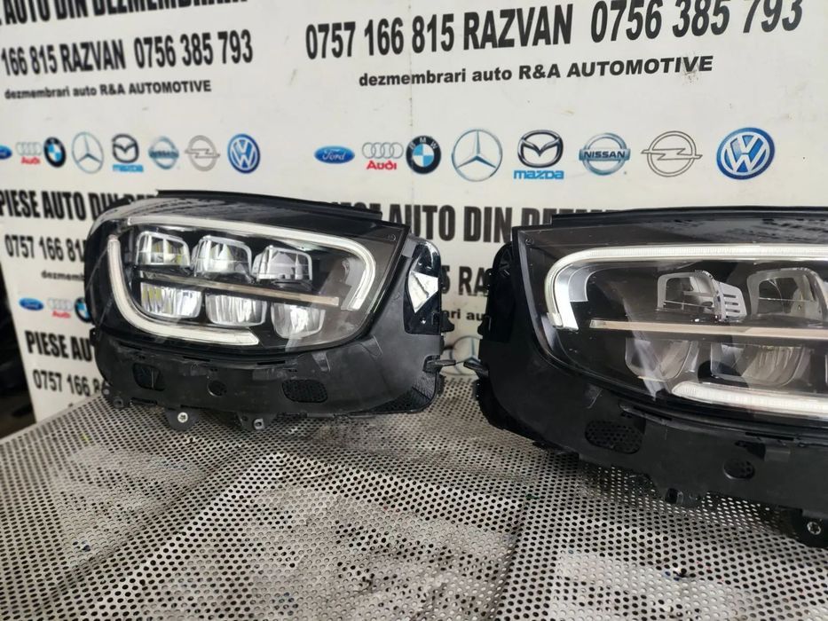 Faruri Far Stanga Dreapta Full Led Mercedes Glc W253 X253 Facelift Complete An 2019-2020-2021-2022
