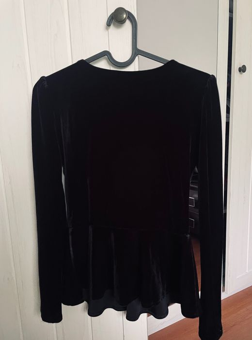 Top elegant de catifea River Island (xs)