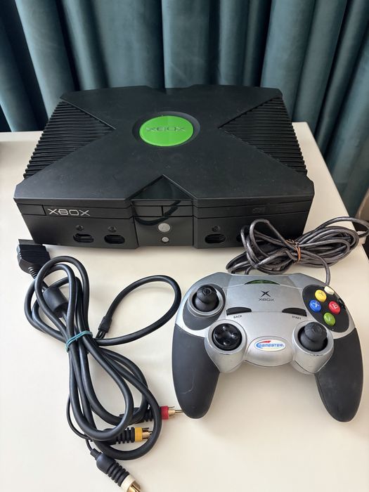 Xbox original modat hdd 120gb 36 jocuri