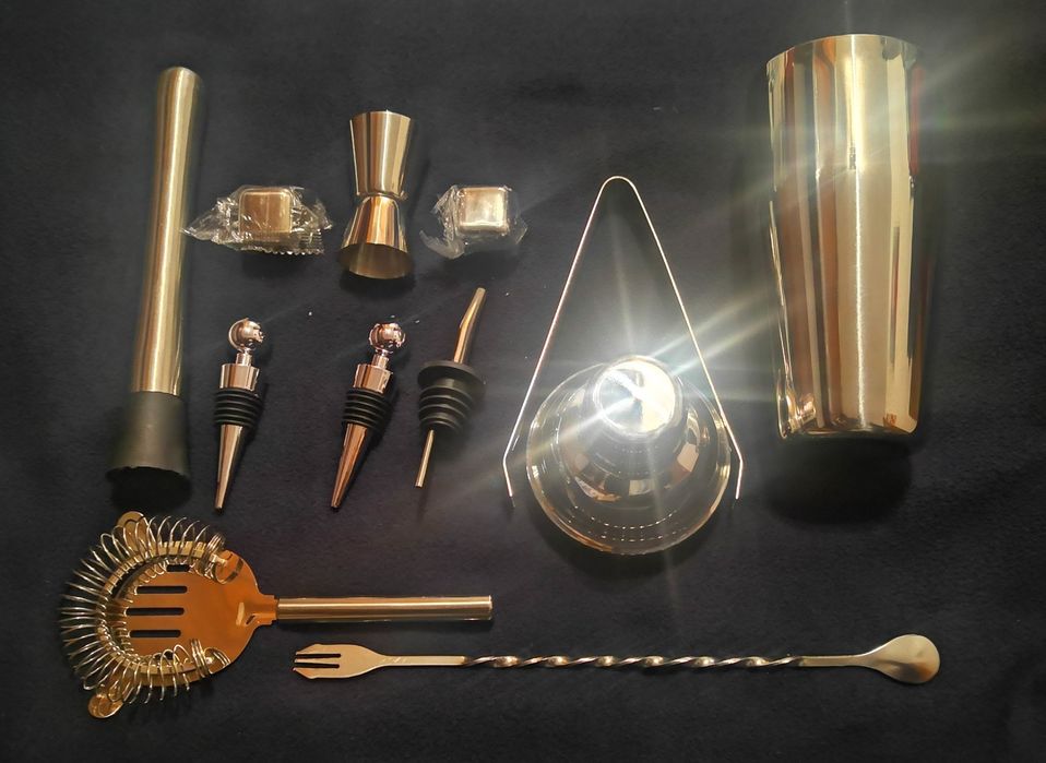 Shaker inox - kit complet - 12 piese