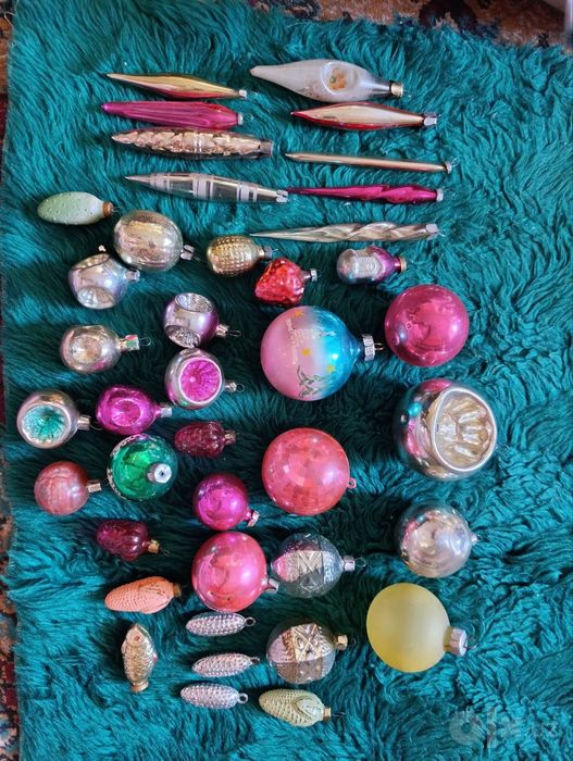 Ёлочные игрушки , новогодние  СССР