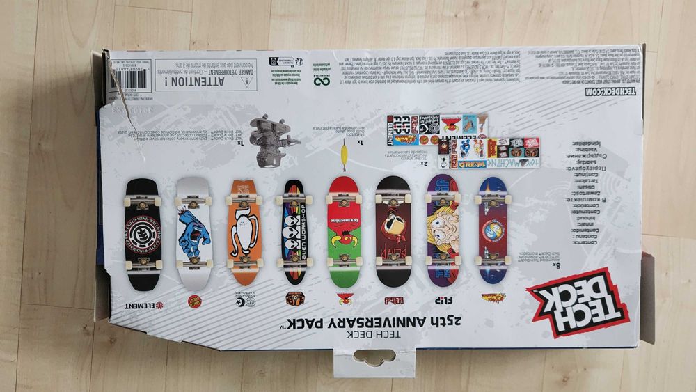 Set 8 Tech deck skate de mana