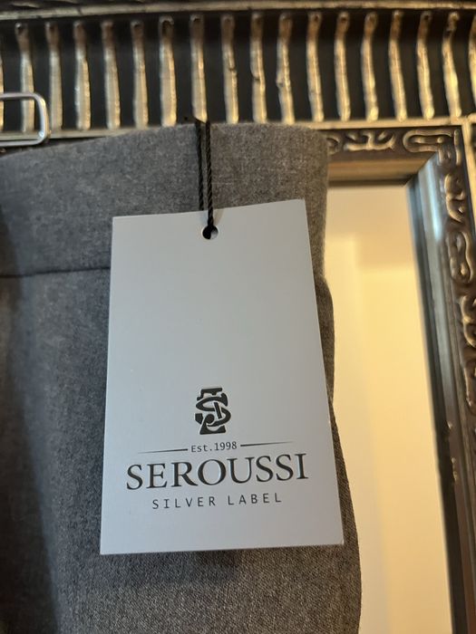 Pantaloni pentru barbati, marimea 60, marca Seroussi, lana