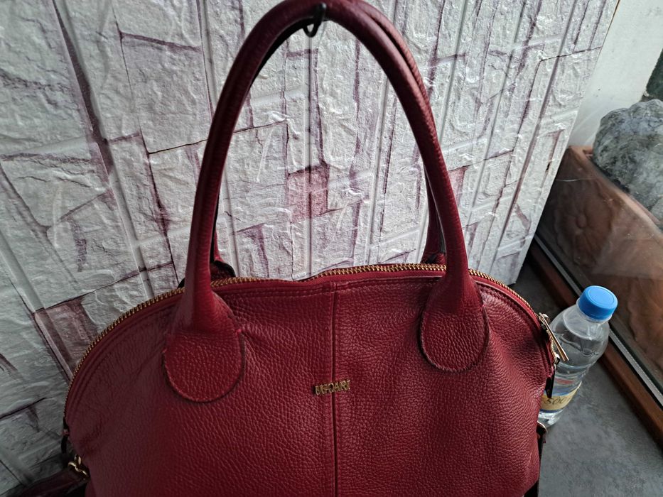 дамска чанта, Uggari
голяма червена торба-естествена кожа