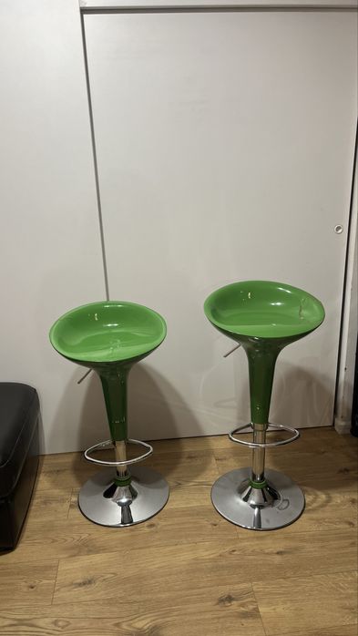 Scaune de bar verzi