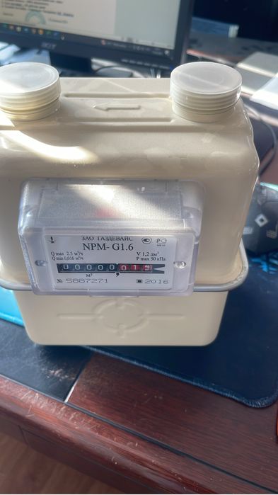Счетчик газа новый G1.6