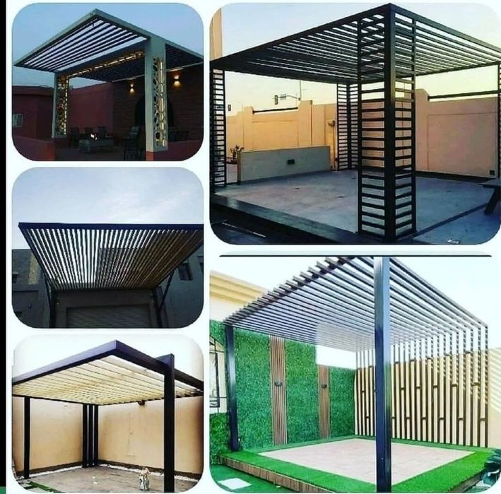 Стекляний  навес