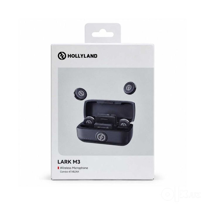 Hollyland Lark M3 Combo 4TX + 1RX Беспроводная петличная радиосистема