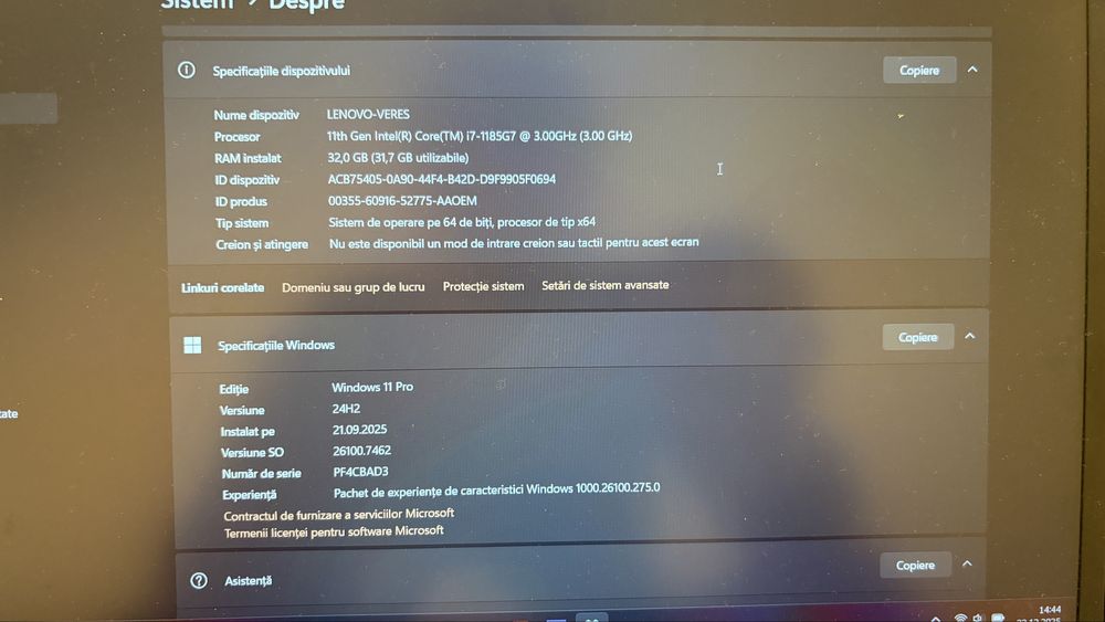 Lenovo ThinkPad T14 Gen2 i7 32GB RAM 500 GB SSD