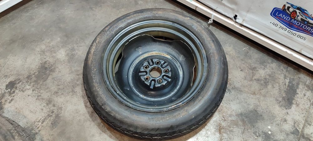 ROATĂ REZERVĂ TOYOTA PRIUS R16 5X100 T135/80 D16 / 2009-2015
