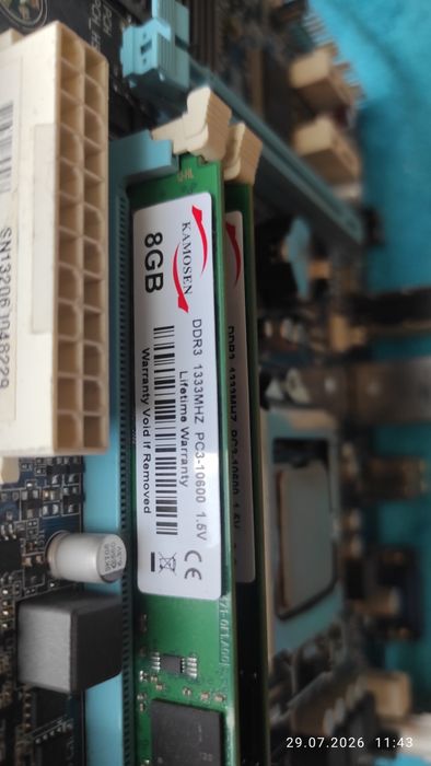 Материнская плата Gigabyte GA-H61M-S1 в комплекте