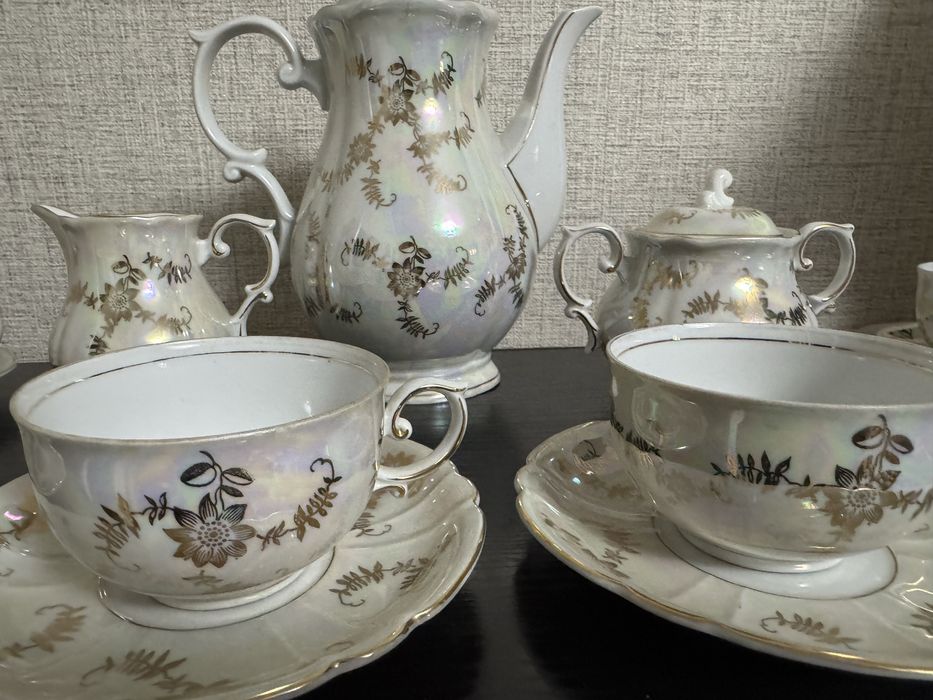 Чайный сервиз элитный фарфор