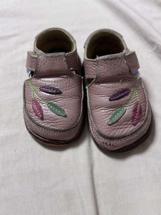Pantof Magic Garden Primii Pasi Barefoot, piele naturala