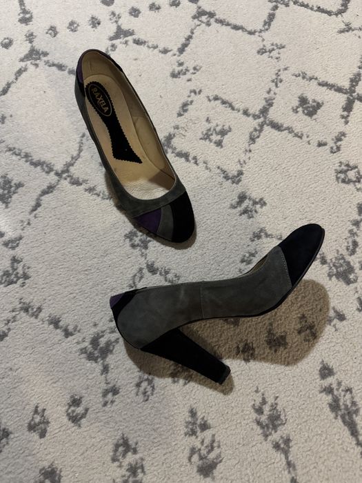 Pantofi piele intoarsa  Raxela 36