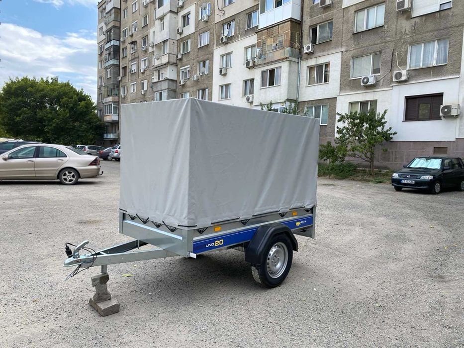 Ремарке под Наем -  ( с подвижен, сваляем брезент )