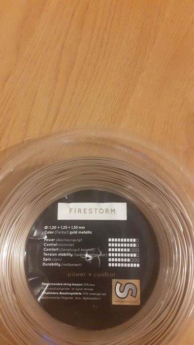 2 x 12 m racordaj Signum Pro Firestorm 1.25 mm racheta tenis