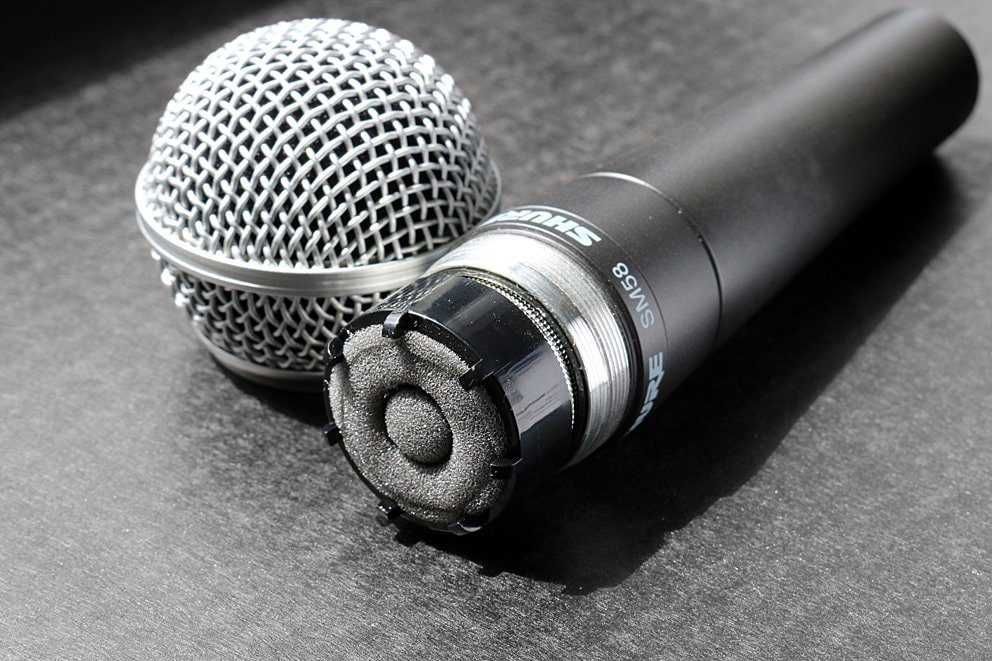 Shure SM58S SM57LC Knopkalik va knopkasiz dinamic kardiod mikrofon