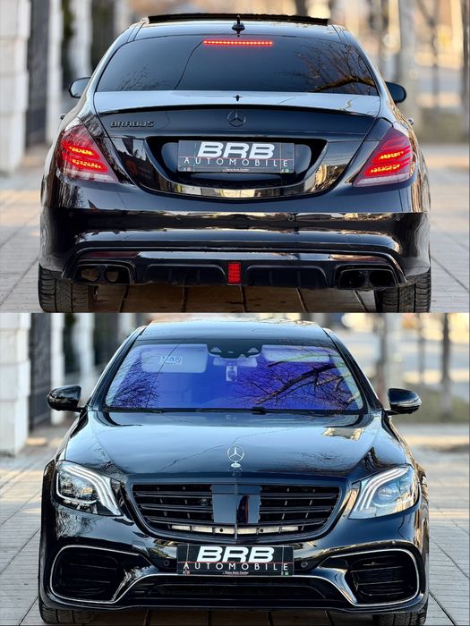 • Mercedes S350d 2016 • Packet 63 Amg • Interior Alb - Prezidential !