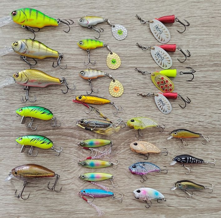 Воблери Спинери Джигове Блесни Вайбове 4 до 15Е за брой