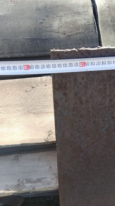 Продается бу листы толщина 5мм.