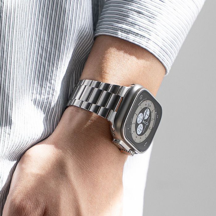 Ringke Metal One Air Каишка за Apple Watch 44/45/46/49 mm – Silver