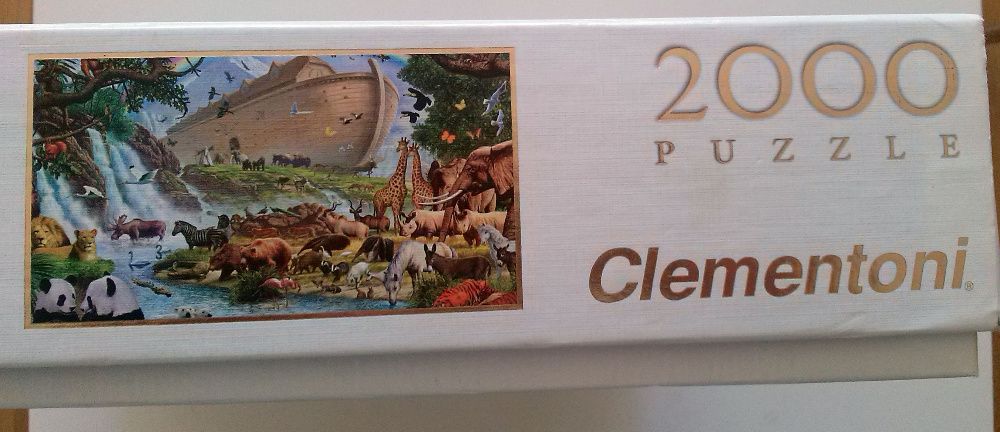 Нареден с рамка пъзел Ноевият ковчег 2000 части, 97,5 х 66,8 см.