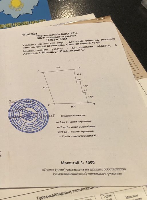 Продам земельный участок