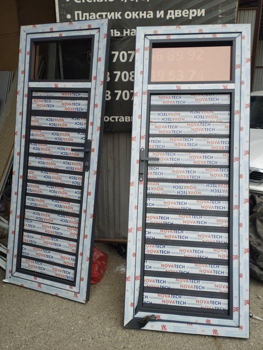 Пластиковый двери пластикалық есыктер