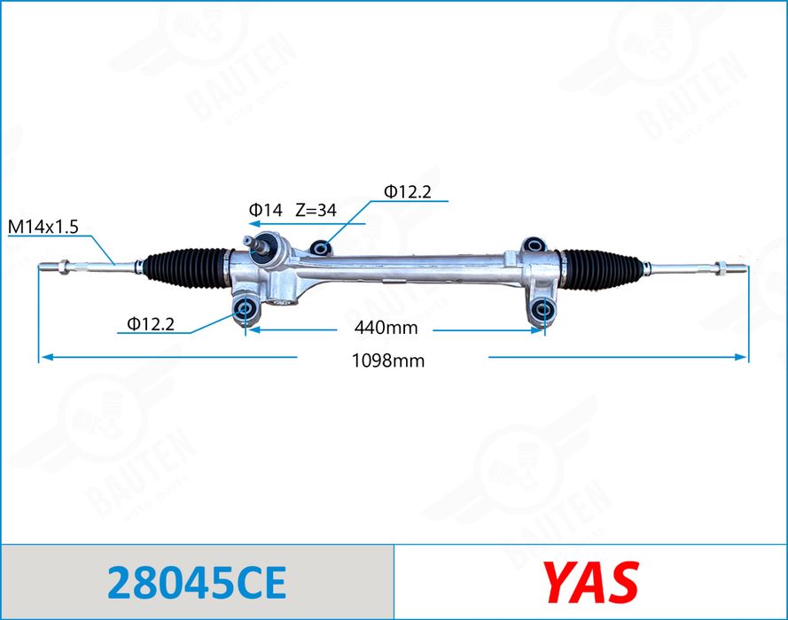 Рулевая рейка авенсис ат250
