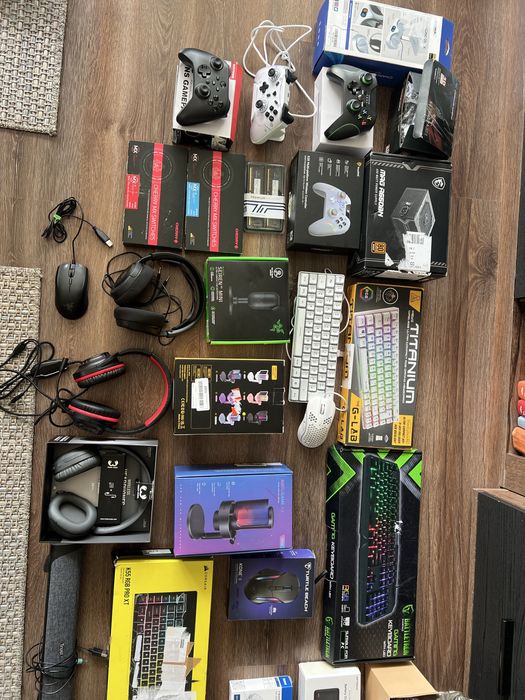 Геймърски мишки , клавиатури, Рам, SSD, микрофони