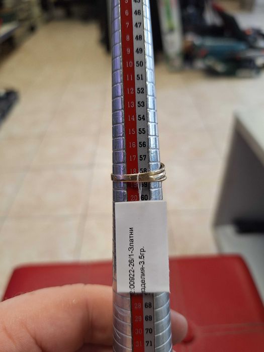 Златен пръстен 3.5гр.14к