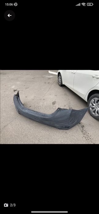 Задний бампер Toyota Corolla 180