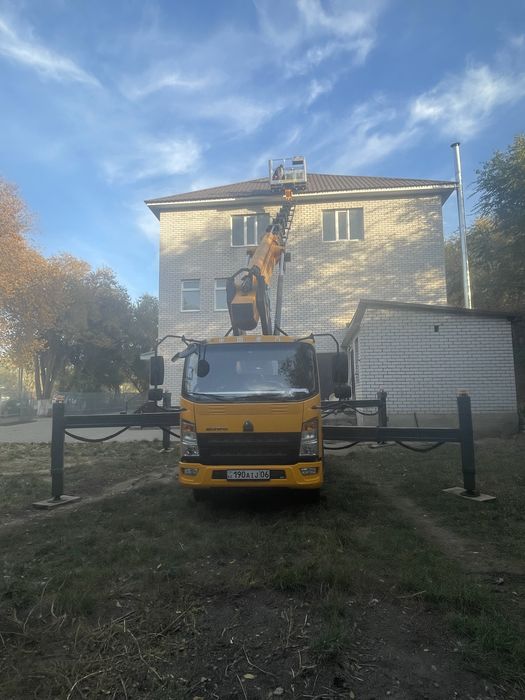 Услуги автовышки 35 метров