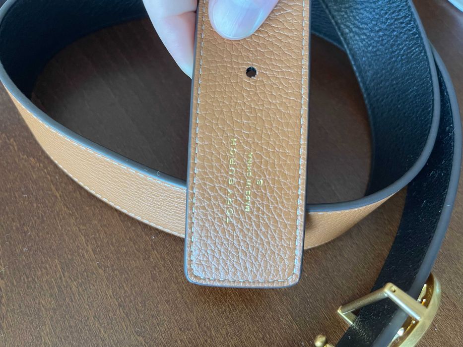 Kожен колан с две лица - Tory Burch