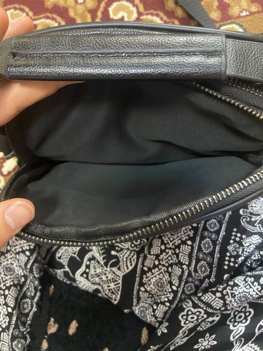 барсетка кожаная just!