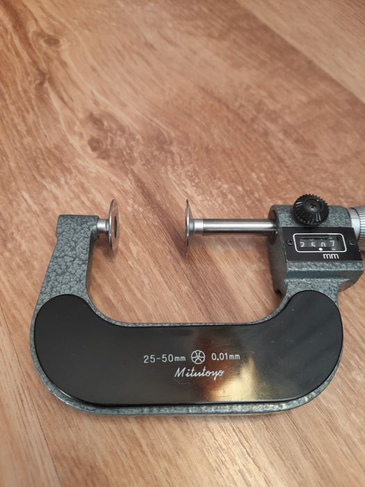 Micrometru Mitutoyo 25-50 mm cu tahograf mecanic