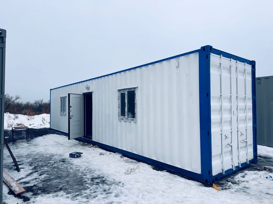 Утепленный Контейнер Жилой Бытовка. Офис, Столовая, Пост Охрана