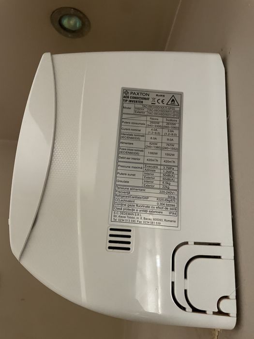 Vand aer conditionat Paxton