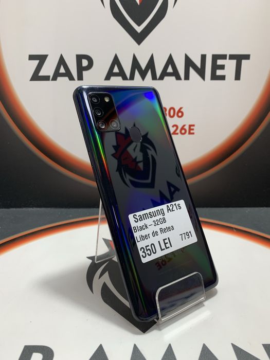 Zap Amanet Vitan - Samsung S21s - Black - 32Gb