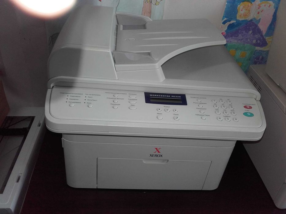 Отличен! Лазерен принтер, скенер и копир Xerox WC PE 220
