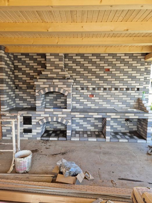 Gratar caramida gradina