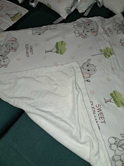 Детски комплект спално бельо да новородено за кошара 60/120